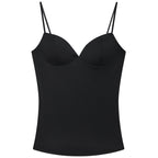 Summer Sexy Corset Tanks & Camis, Burgundy Slip Top Women, Fashion Sleeveless, Backless Bra Top