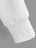 Streetwear Hollow Out Super Crop Hoodie for Women