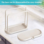 Sink Drain Rack And Storage Basket For Kitchen Accessories