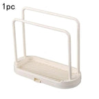 Sink Drain Rack And Storage Basket For Kitchen Accessories