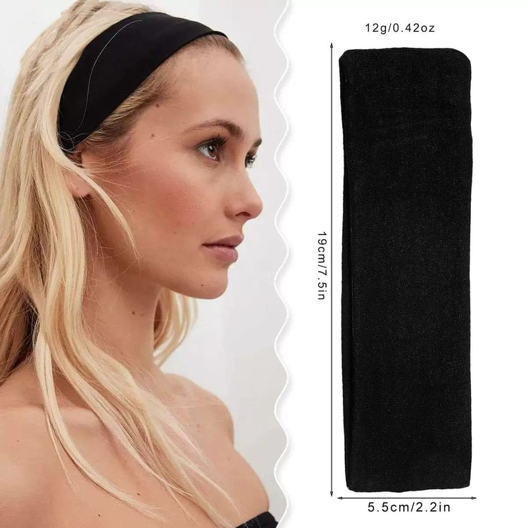 No Slip Headbands for Women, Soft Hair Accessories with Stars, Head Wraps for Yoga Workout