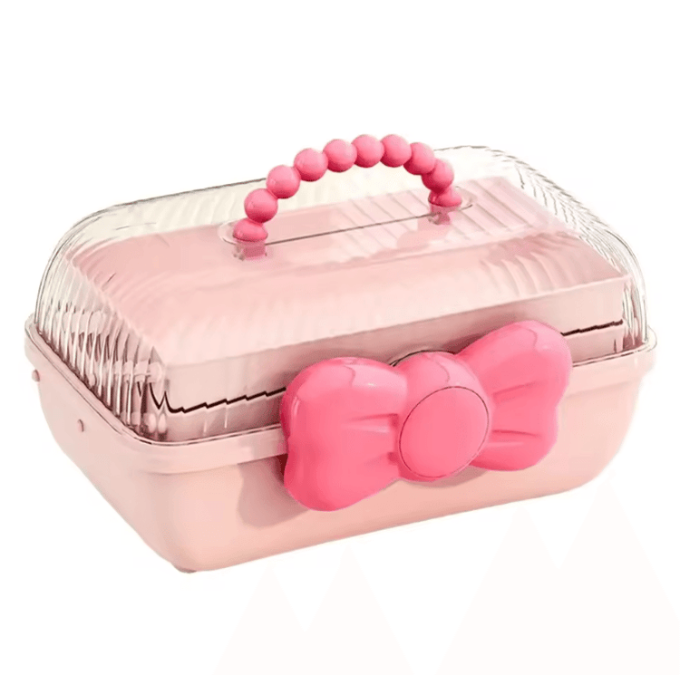 CuteLayer Multi Tier Hair Accessories Storage Box for Girls
