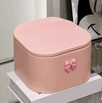 CuteKeep Multi Compartment Hair Accessories Organizer Box for Girls